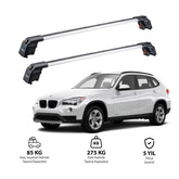 BMW X1 2016-2022 TRX2 Thunder Carrier Barres transversales pour galerie de toit 2 barres